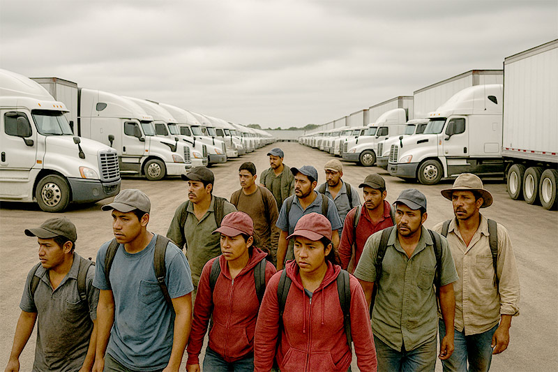 La Tormenta Perfecta: Cómo la Política Migratoria y los Aranceles Están Asfixiando la Cadena de Suministro en EE. UU.
