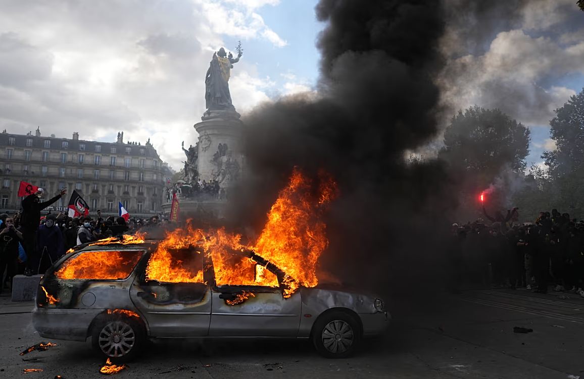 France's violent Saturday protests