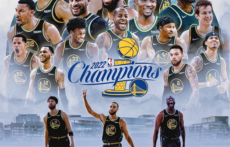 Los Golden State Warriors vuelven a ser campeones de la NBA