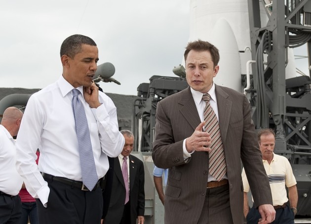 Obama merece crédito por el triunfo de SpaceX de Elon Musk