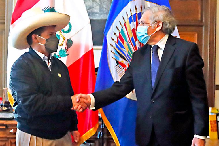 Por qué Pedro Castillo recurre a la OEA