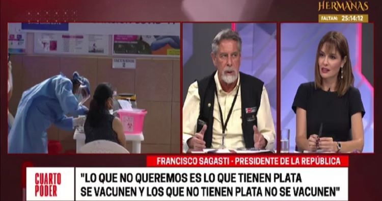 El presidente Sagasti necesita un jefe de prensa