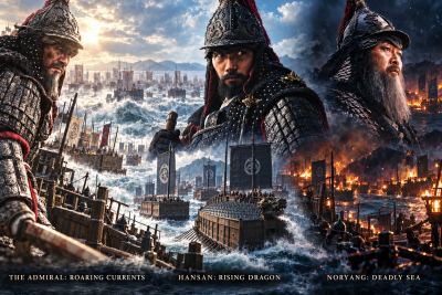 三つの海戦でたどる李舜臣：キム・ハンミン監督の映画三部作