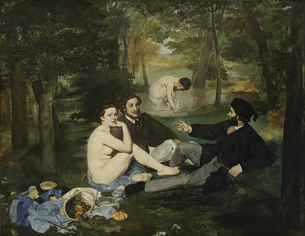 El almuerzo sobre la hierba 86 de Édouard Manet
