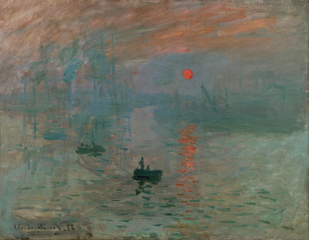 Impresión, Impresión, sol naciente 87 de Claude Monet
