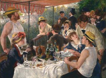 Almuerzo de los navegantes de Pierre-Auguste Renoir.
