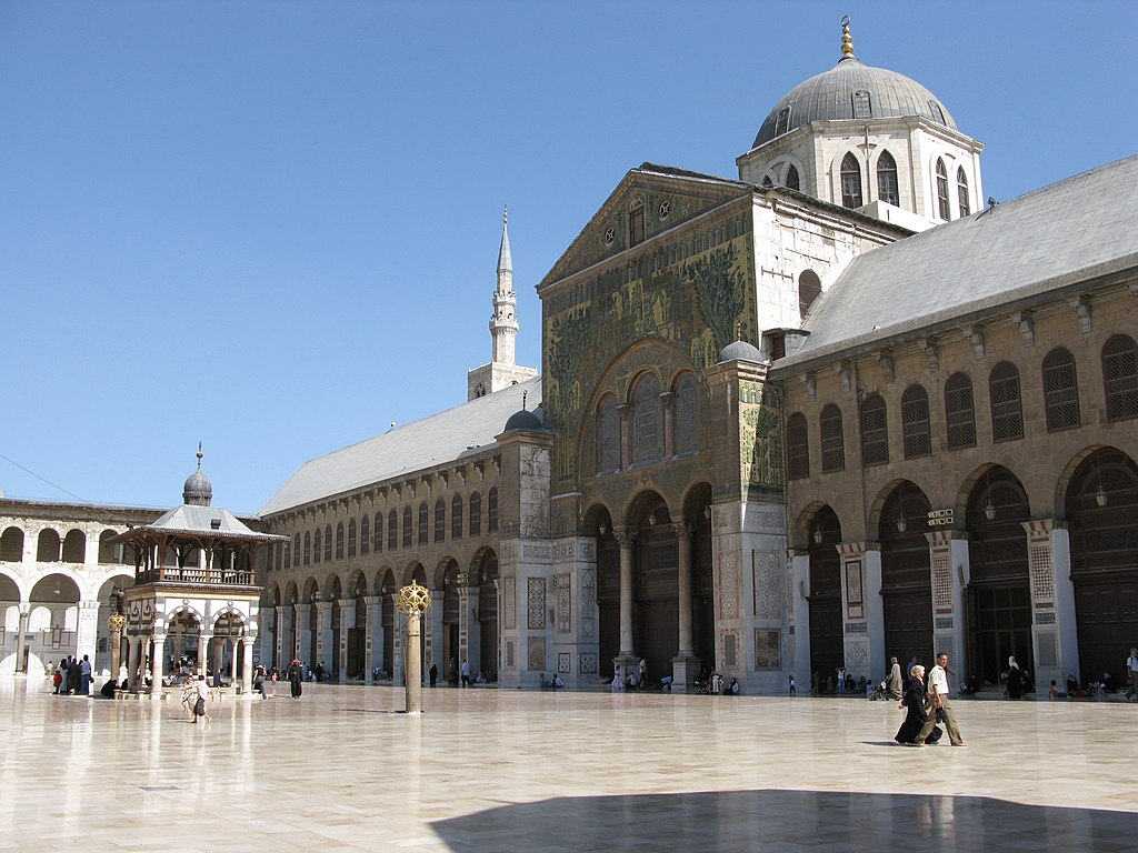 Mezquita Omeya en Damasco, Siria
