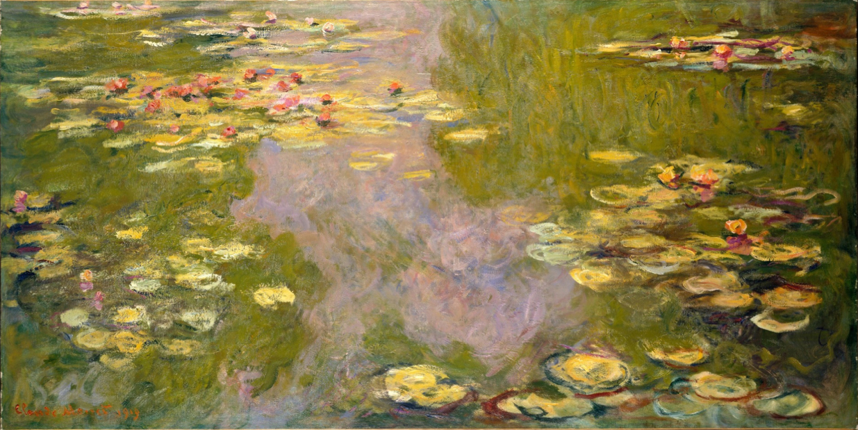 "Water Lilies" (1897-1926) by Claude Monet